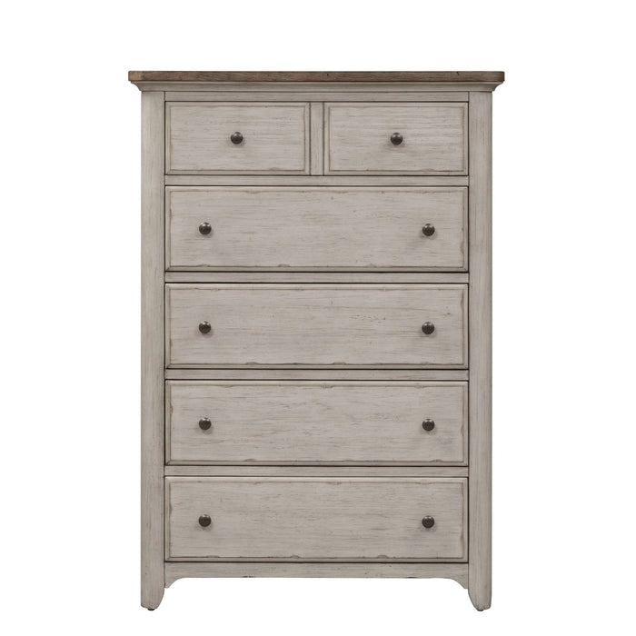 Farmhouse Reimagined Poster Bed, Dresser & Mirror, Chest, Night Stand image