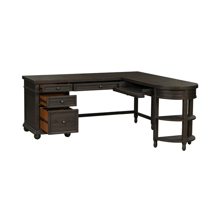 Harvest Home Opt L Shaped Desk Set image