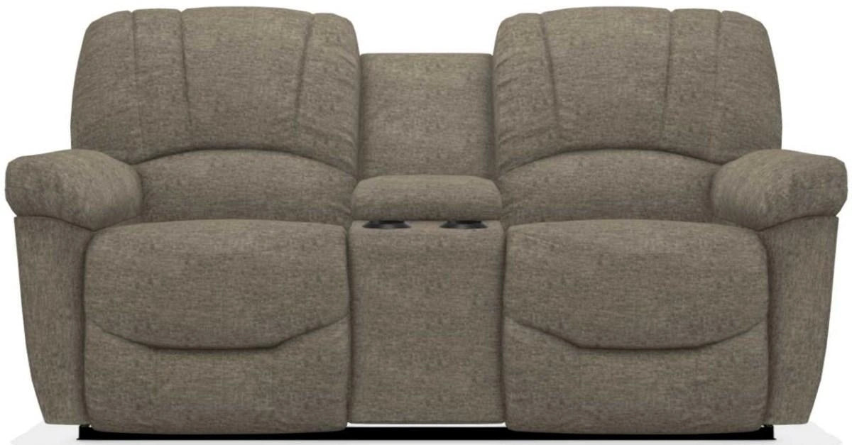 La-Z-Boy Hayes Marsh La-Z-Time Power-Reclineï¿½ Console Loveseat with Power Headrest