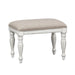Magnolia Manor Accent Bench in Antique White image