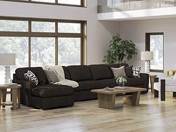 Midnight-Madness Sectional Sofa with Chaise