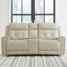 Carrington Loveseat w/Console P3 & ZG in Baja Stone image