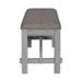Newport Dining Bench in Smokey Grey image