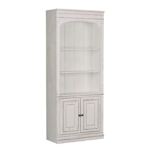 Magnolia Manor Bunching Bookcase in Antique White image