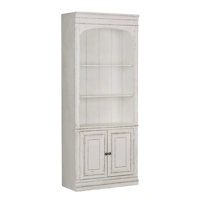 Magnolia Manor Bunching Bookcase in Antique White image