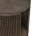 City View Round End Table in Coffee Bean image