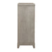 Belmar 9 Drawer Bureau Dresser in Washed Taupe and Silver Champagne - Plourde Furniture Co (Caribou, ME)