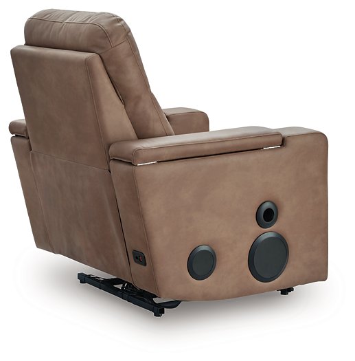 Lorrenton Power Glider Recliner with Audio System - Plourde Furniture Co (Caribou, ME)