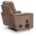 Lorrenton Power Glider Recliner with Audio System - Plourde Furniture Co (Caribou, ME)