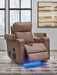 Lorrenton Power Glider Recliner with Audio System - Plourde Furniture Co (Caribou, ME)