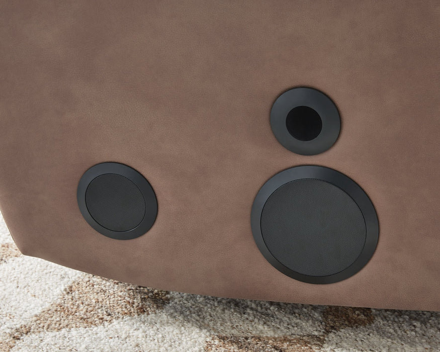 Lorrenton Power Glider Recliner with Audio System - Plourde Furniture Co (Caribou, ME)