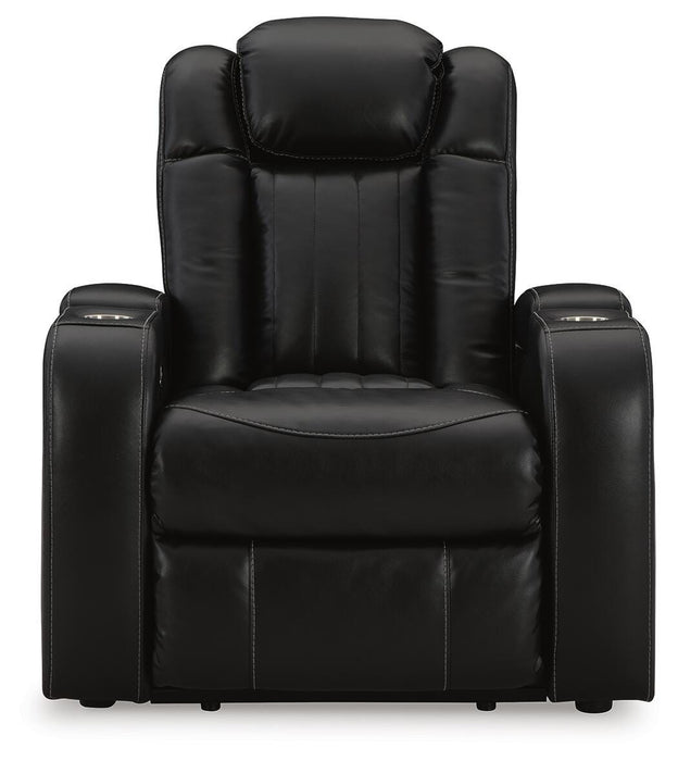 Caveman Den Power Recliner - Plourde Furniture Co (Caribou, ME)