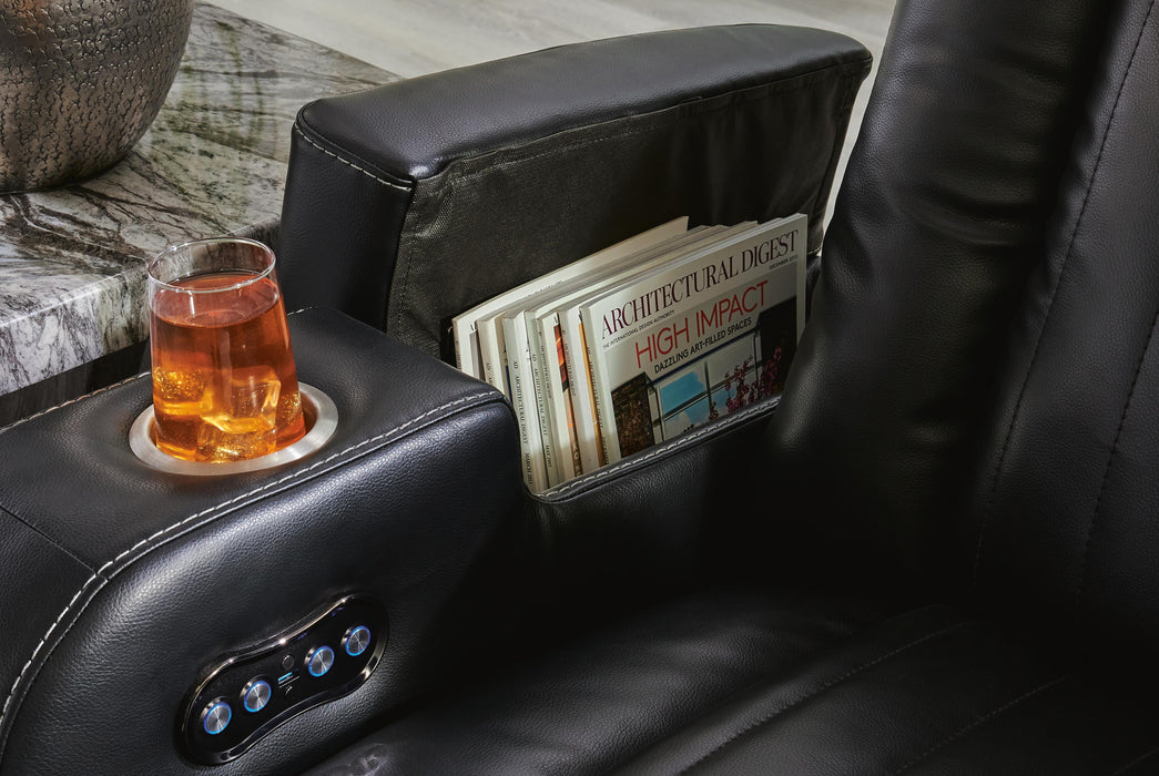 Caveman Den Power Recliner - Plourde Furniture Co (Caribou, ME)