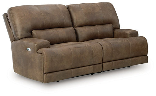 Beckley Place Power Reclining Sofa - Plourde Furniture Co (Caribou, ME)