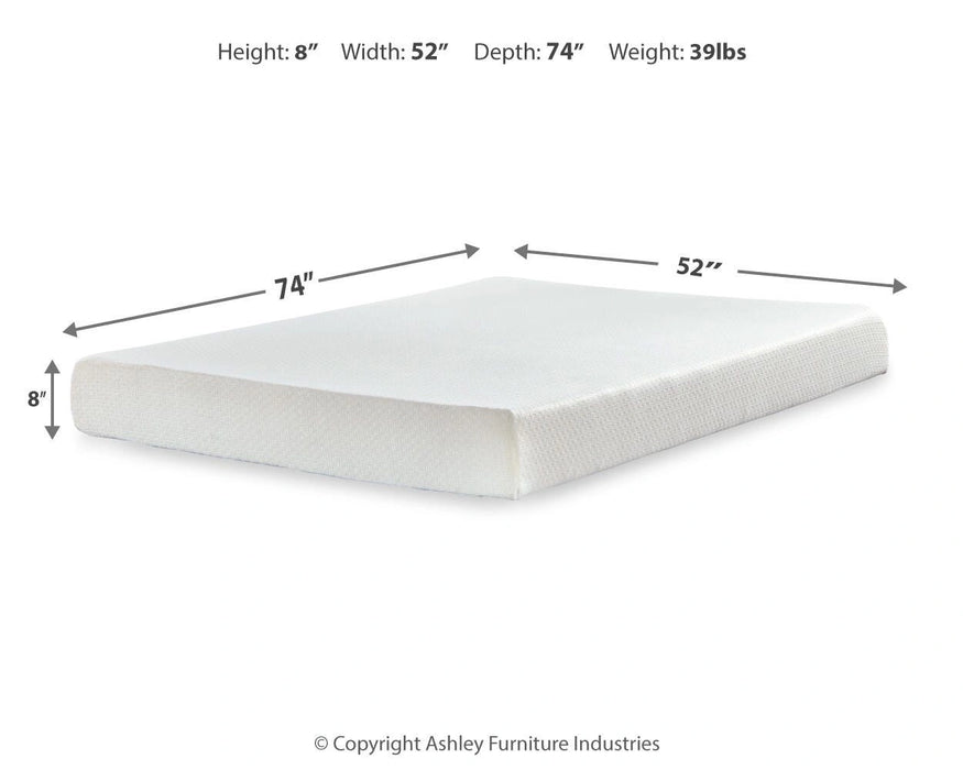 Chime 8 Inch Memory Foam Mattress in a Box
