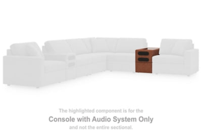 Modmax Balanced Sectional with Audio and Storage Consoles - Plourde Furniture Co (Caribou, ME)