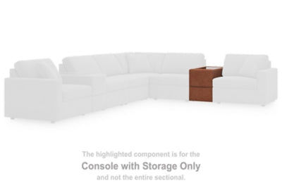 Modmax Balanced Sectional with Audio and Storage Consoles - Plourde Furniture Co (Caribou, ME)