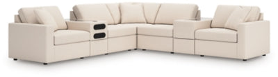 Modmax Balanced Sectional with Audio and Storage Consoles - Plourde Furniture Co (Caribou, ME)