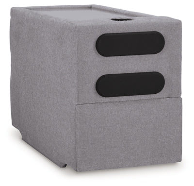 Modmax Balanced Sectional with Audio and Storage Consoles - Plourde Furniture Co (Caribou, ME)