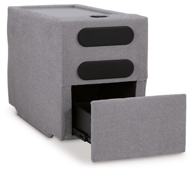 Modmax Balanced Sectional with Audio and Storage Consoles - Plourde Furniture Co (Caribou, ME)