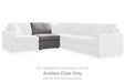 Modmax Balanced Sectional with Audio and Storage Consoles - Plourde Furniture Co (Caribou, ME)