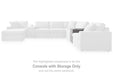 Modmax Balanced Sectional with Audio and Storage Consoles - Plourde Furniture Co (Caribou, ME)