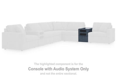 Modmax Balanced Sectional with Audio and Storage Consoles - Plourde Furniture Co (Caribou, ME)