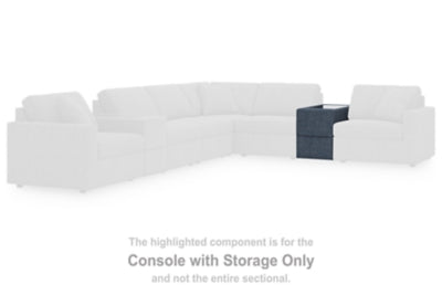 Modmax Balanced Sectional with Audio and Storage Consoles - Plourde Furniture Co (Caribou, ME)