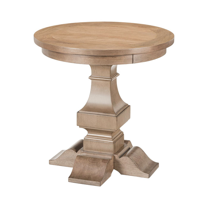 Haven Hills Round End Table - Plourde Furniture Co (Caribou, ME)