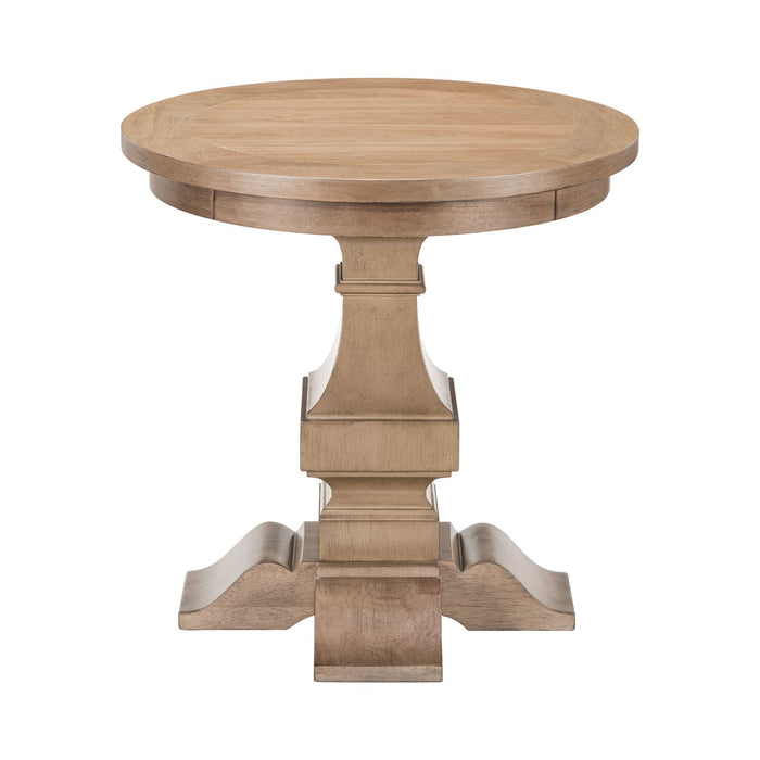 Haven Hills Round End Table - Plourde Furniture Co (Caribou, ME)