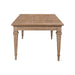 Haven Hills Rectangular Leg Table - Plourde Furniture Co (Caribou, ME)
