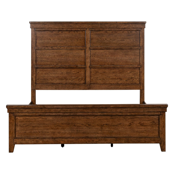 Carolina Park King Panel Bed - Plourde Furniture Co (Caribou, ME)