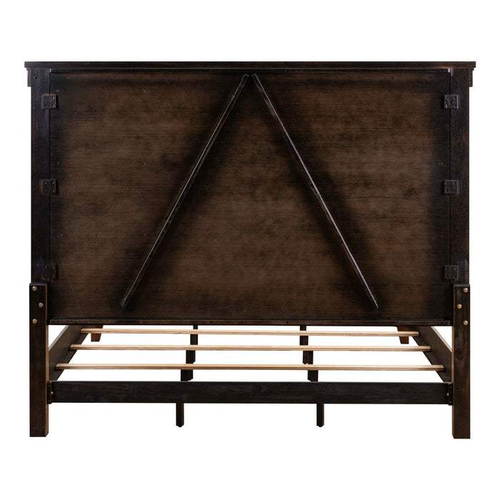 Carolina Park King Panel Bed - Plourde Furniture Co (Caribou, ME)