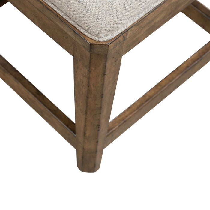 Carolina Park Uph Console Stool - Plourde Furniture Co (Caribou, ME)