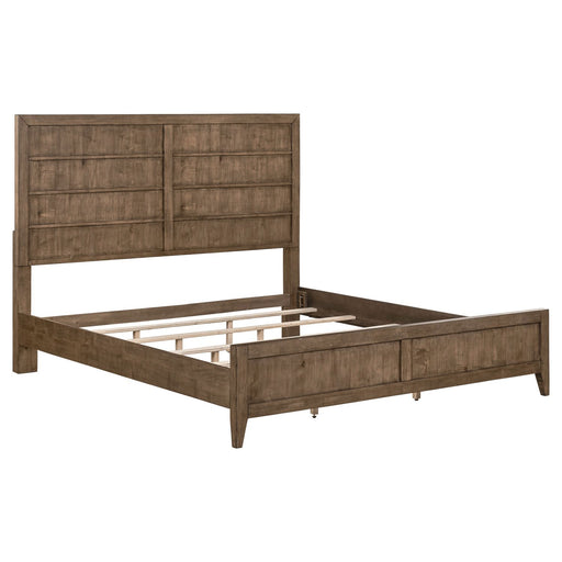 Shaker Lakes King California Panel Bed - Plourde Furniture Co (Caribou, ME)