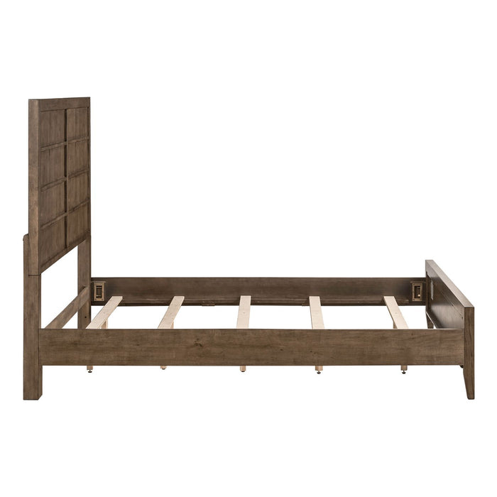 Shaker Lakes King Panel Bed - Plourde Furniture Co (Caribou, ME)