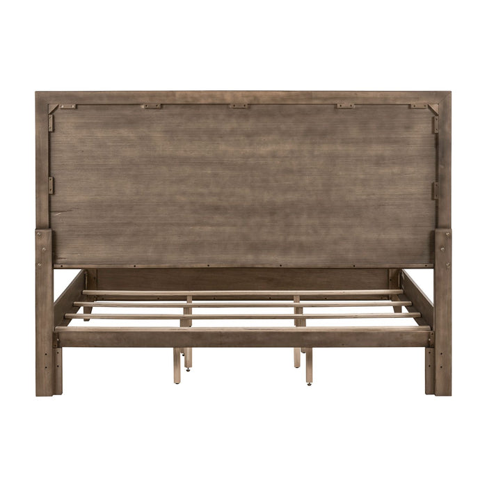 Shaker Lakes King Panel Bed - Plourde Furniture Co (Caribou, ME)