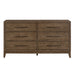 Shaker Lakes 6 Drawer Dresser - Plourde Furniture Co (Caribou, ME)