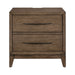 Shaker Lakes Nightstand w/ Charging Station - Plourde Furniture Co (Caribou, ME)