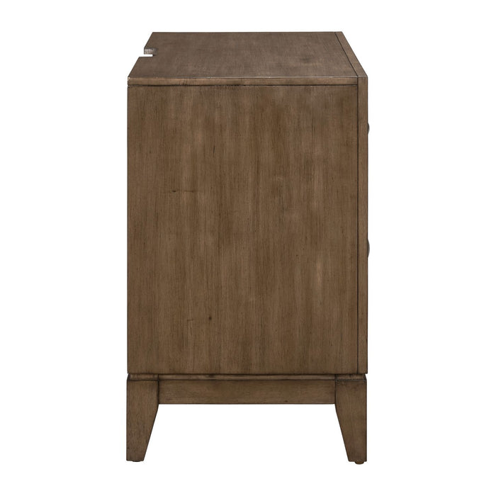 Shaker Lakes Nightstand w/ Charging Station - Plourde Furniture Co (Caribou, ME)