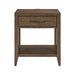 Shaker Lakes Open Nightstand w/ Charging Station - Plourde Furniture Co (Caribou, ME)