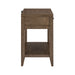 Shaker Lakes Open Nightstand w/ Charging Station - Plourde Furniture Co (Caribou, ME)