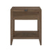 Shaker Lakes Open Nightstand w/ Charging Station - Plourde Furniture Co (Caribou, ME)