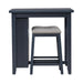 Brook Creek 3 Piece Counter Set - Navy - Plourde Furniture Co (Caribou, ME)