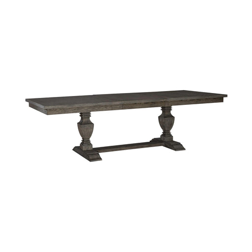 Westfield Opt 7 Piece Trestle Table Set - Plourde Furniture Co (Caribou, ME)