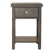 Modern Farmhouse Drawer Chair Side Table image