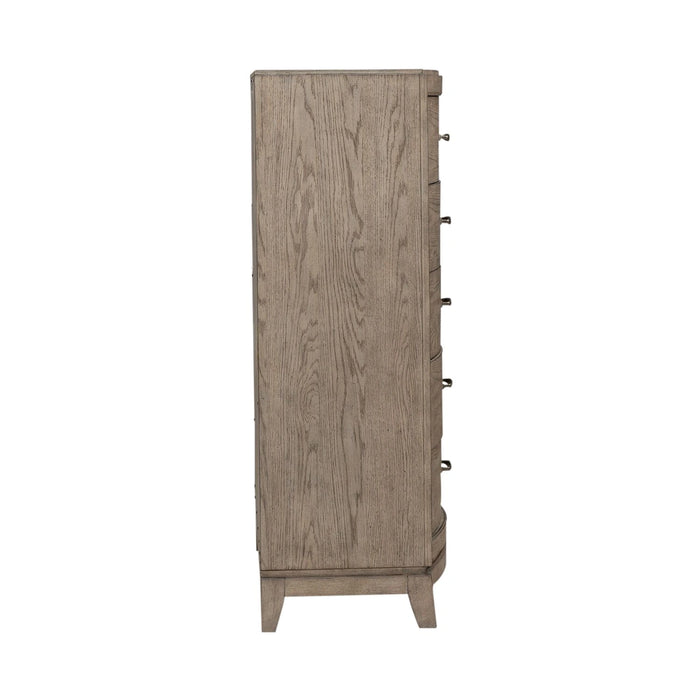 Avalon 5 Drawer Chest in Burnished Beige image