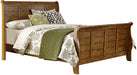 Liberty Furniture Grandpa's Cabin King Sleigh Bed in Age Oak image