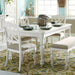 Summer House Rectangular Leg Table in Oyster White image