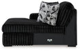 Midnight-Madness Sectional with Chaise - Plourde Furniture Co (Caribou, ME)